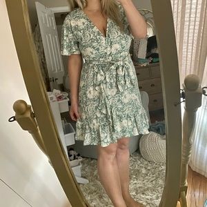Lauren Conrad ruffle dress